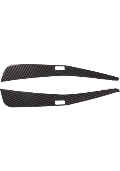 Mercedes Benz Glk X204 2008-2015 Karbon Fiber Merkezi Kontrol Kolçak Kutusu Yan Trim Dekoratif Kapak Çıkartma (Yurt Dışından)