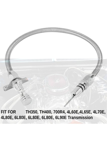 Gm 4L80E 4L60E Chevrolet Sbc Bbc TH350 TH400 Turbo 700R4 Için Güvenlik Duvarı Montaj Dipside Dip Çubuğu Paslanmaz Çelik Tüp (Yurt Dışından) modelleri