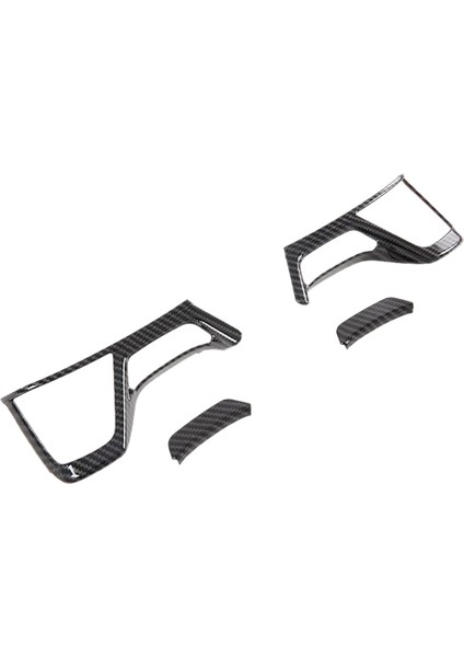 Mitsubishi Pajero Sport 2020 Için 4pcs Karbon Fiber Abs Araba Kapı Kolu Kase Kapağı ve 4pcs Direksiyon Simidi Kapağı Döşeme (Yurt Dışından) fiyatları