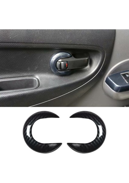 Nissan Için NV200 2010-2018 Karbon Fiber Abs Araba Kapısı Iç Kollu Kase Koruyucusu Kapak Trim Aksesuarları (Yurt Dışından) modelleri