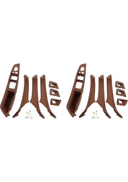 3x Rhd Araba Iç Kapı Tutucu Iç Kapı Paneli -Bmw 5 Serie F10 F11 520 525 Kırmızı -Brown Rhd Için (Yurt Dışından) fiyatları