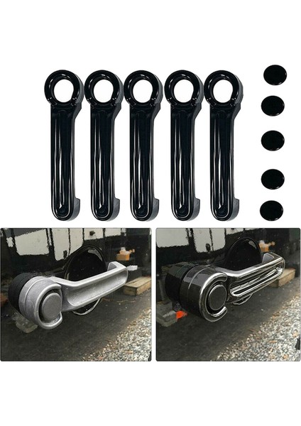 20X Dış Dış Kapı Kolu ve Jeep Wrangler Için Bagaj Kapağı Jk 07-17 Liberty 08-12 Dodge Nitro 07-11 Siyah 4dr (Yurt Dışından) fiyatları