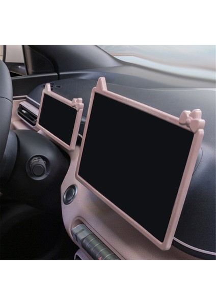 Pembe Araba Navigasyon Ekranı Byd Dolphin Mini / Byd Seagull Için Koruyucu Çerçeve Trim Kapağı (Yurt Dışından) indirimleri