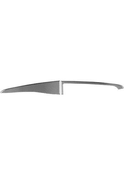 Mazda Için Karbon Fiber 3 2010-2013 Araba Gösterge Tablosu Ekran Ekran Kapak Paneli Çıkartma Trim Aksesuarları Lhd (Yurt Dışından)