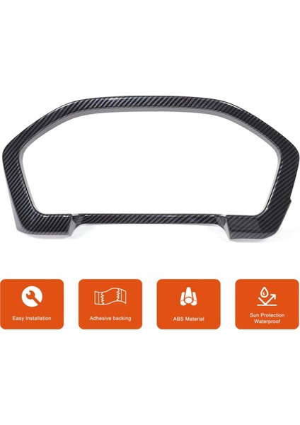 Gösterge Tablosu Ölçer Paneli Çerçeve Honda Pilot 2023 2024 Aksesuarlar Abs Karbon Fiber (Yurt Dışından) modelleri