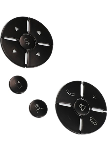 3x Araç Direksiyon Düğmesi Anahtar Trim Kapak Etiketi Mercedes Benz C E S Sınıfı W204 W212 W221 Glk X204 C200 C250 (Yurt Dışından) fırsatları