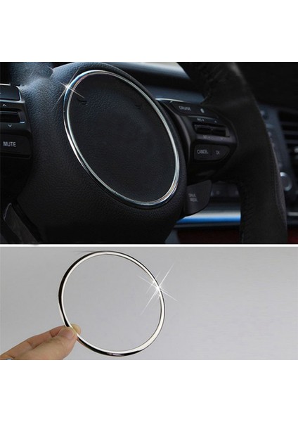 2x Paslanmaz Ayna Krom Iç Direksiyon Simidi Dairesi Kapak Kişi Kia K5 Optima 2016-2018 (Yurt Dışından) fiyatları