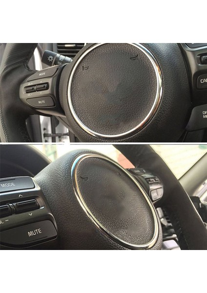 2x Paslanmaz Ayna Krom Iç Direksiyon Simidi Dairesi Kapak Kişi Kia K5 Optima 2016-2018 (Yurt Dışından) fırsatları