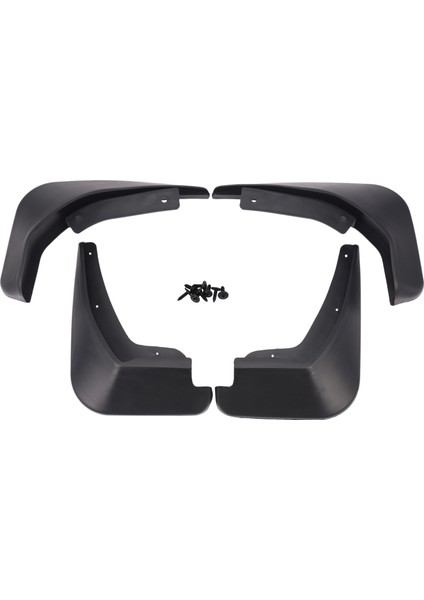 4pcs Araba Çamur Flep Sıçrama Çamurluk Ön Arka Koruma Ford Fiesta Için Set (Yurt Dışından)