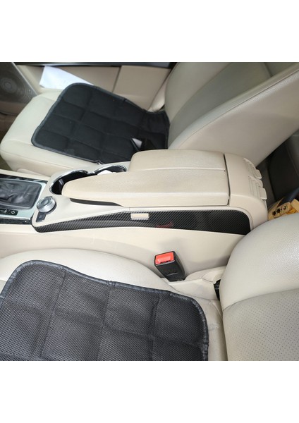 Mercedes Benz Glk X204 2008-2015 Karbon Fiber Merkezi Kontrol Kolçak Kutusu Yan Trim Dekoratif Kapak Çıkartma (Yurt Dışından) fırsatları