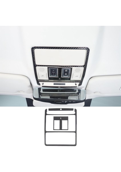 Land Rover Defender Için Karbon Fiber 90 110 130 2020-2024 Ön Okuma Işık Paneli Kapak Trim Iç Aksesuarlar (Yurt Dışından) indirimleri