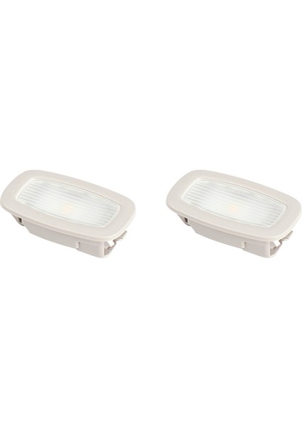 2x Araç Iç Çatı Işığı Sunvisor Makyaj Lambası A00090695048T92 Mercedes-Benz W205 W253 W213 W222 C200 E260 S300 Bej (Yurt Dışından)