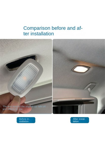 2x Araç Iç Çatı Işığı Sunvisor Makyaj Lambası A00090695048T92 Mercedes-Benz W205 W253 W213 W222 C200 E260 S300 Bej (Yurt Dışından) modelleri