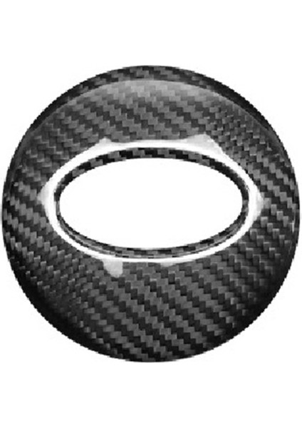 Subaru Wrx/ Wrx Stı 2022-2024 Otomobil Direksiyon Merkezi Kapak Aksesuarları Için Gerçek Sert Karbon Fiber Çıkartma, B (Yurt Dışından)