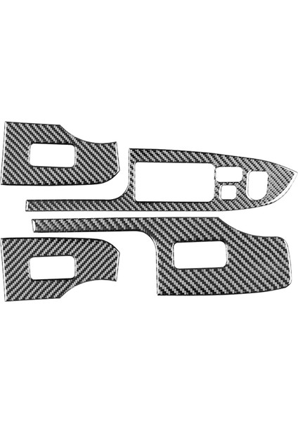 Honda Acura Tsx Için Karbon Fiber 2004-2008 Pencere Asansör Paneli Kapak Trim Iç Aksesuarlar Lhd (Yurt Dışından)