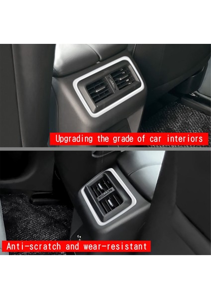 Mazda Cx-60 2022-2023 Rhd Araba Aksesuarları Için Araba Gümüş Arka Klima Havalandırma Çıkış Çerçevesi (Yurt Dışından) fiyatları