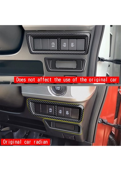 Araba Merkezi Kontrol Suzuki Spacia Için Çok Fonksiyon Düğmesi Döşeme Çerçevesi 2017-2022 Araç Iç Accessorie Rhd, B (Yurt Dışından) indirimleri