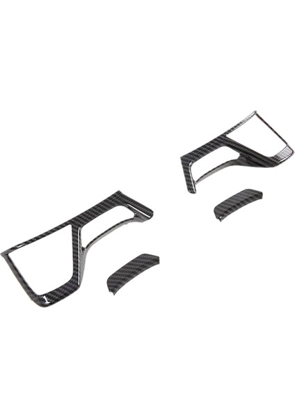 Mitsubishi Pajero Sport 2020 8pcs Karbon Fiber Abs Otomobil Iç Direksiyon Simidi Kapağı Kaplama Pervazları Araba Stil (Yurt Dışından) modelleri