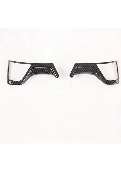 Mitsubishi Pajero Sport 2020 8pcs Karbon Fiber Abs Otomobil Iç Direksiyon Simidi Kapağı Kaplama Pervazları Araba Stil (Yurt Dışından) indirimleri