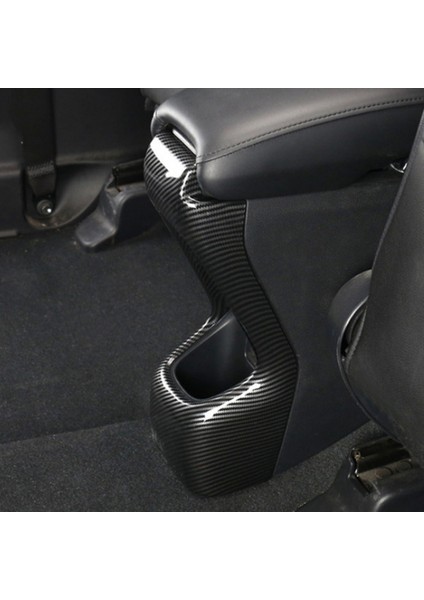 Karbon Fiber Tarzı Arka Koltuk Art Resim Kutusu Anti Kick Kapak Döşeme Honda Hr-V Hrv Vezel 2016 2017 2018 2019 (Yurt Dışından) modelleri