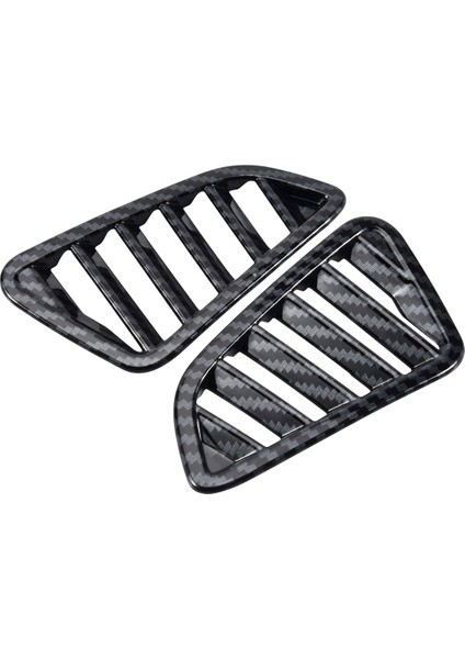 Nissan Navara Için NP300 2016-2019 Araç Karbon Klima Çıkış Havalandırma Çerçevesi Kapak Trim Sticker Aksesuarları (Yurt Dışından) fiyatları