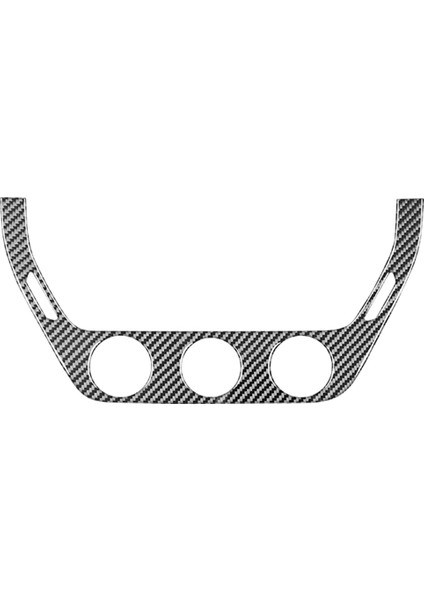 Toyota Corolla Için Karbon Fiber 2019-2023 Merkez Kontrol Ac Havalandırma Düğmesi Kapak Trim Iç Aksesuarlar, A (Yurt Dışından)