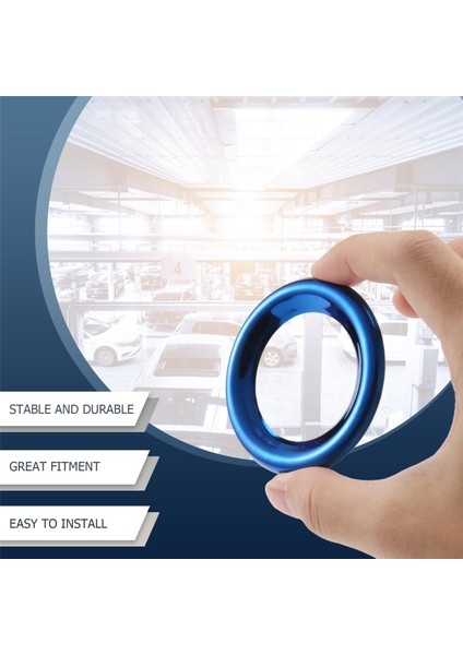 10. Gen Honda Civic 2019 2018 2017 2016 Için Iç Kapı Ses Hoparlör Yüzük Kapağı Trim, Mavi (Yurt Dışından) modelleri