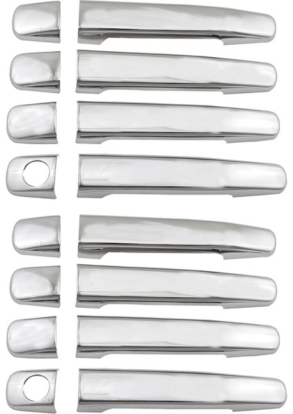 8x Yan Kapı Kolu Kapağı 1998-2005 Için Uygun Mercedes ml Sınıfı W163 ML320 / ML350 / ML500 (Yurt Dışından)