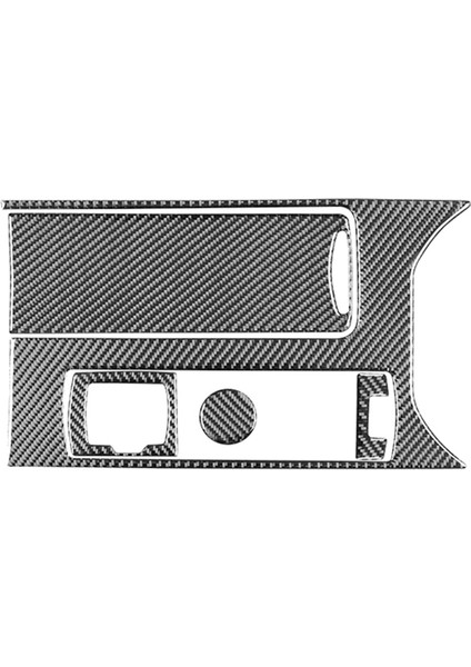 Karbon Fiber Merkezi Konsol Dişli Vites Paneli Kapak Land Range Rover Sport Için Trim 2014-2022 Iç Aksesuarlar (Yurt Dışından)