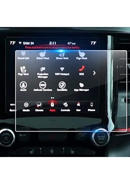 2015-2021 Için Dodge Challenger Durango Yolculuğu 8.4 Inç Navigasyon Dokunmatik Ekran Ekran Temperli Cam Koruyucu Film (Yurt Dışından) fırsatları