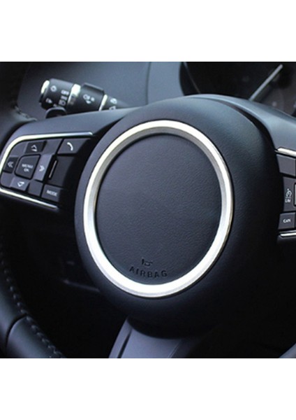 Jaguar Xfl Xe Xe F-Pace F-Type X761 E-Pace Araba Abs Direksiyon Dekrar Dekorasyon Halkası Trim 3D Sticker Aksesuarları (Yurt Dışından) modelleri