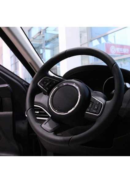 Jaguar Xfl Xe Xe F-Pace F-Type X761 E-Pace Araba Abs Direksiyon Dekrar Dekorasyon Halkası Trim 3D Sticker Aksesuarları (Yurt Dışından) fırsatları