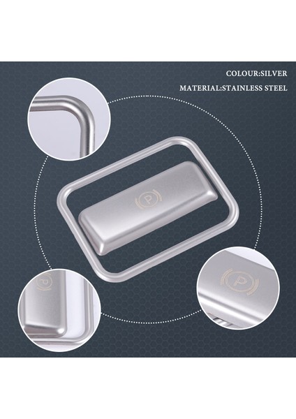 Otopark El Freni Sticker P Düğme Fren Anahtarı Çerçeve Kapak Benz ML350 GL450 Amg W166 W176 W246 X156 (Yurt Dışından) indirimleri