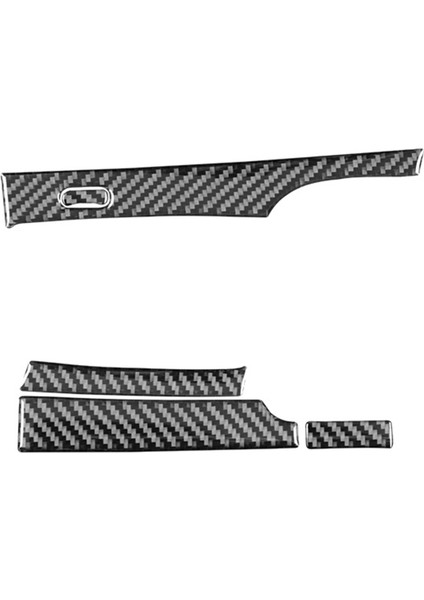 Honda Civic Için Karbon Fiber 8. 2006-2011 Otomobil Dişli Vites Paneli Kapak Trim Aksesuarları, Rhd (Yurt Dışından) indirimleri