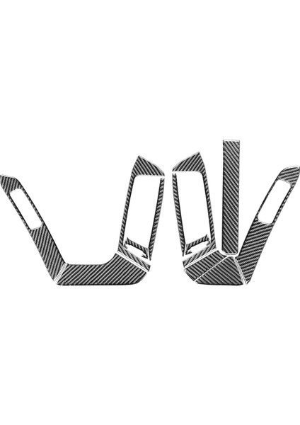 Chevy Için Karbon Fiber Silverado Gmc Sırrra 1500 14-18 Lhd Konsol Yan Hava Havalandırma Paneli Kapak Trim Iç Aksesuarlar (Yurt Dışından)