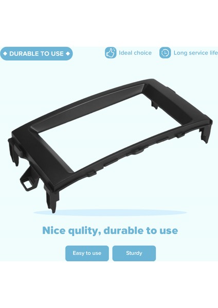 Toyota Auris 2006-2012 Stereo Fasias Panel Dash Montaj Kurulum Araba DVD Çerçeve Kiti Içi (Yurt Dışından) indirimleri
