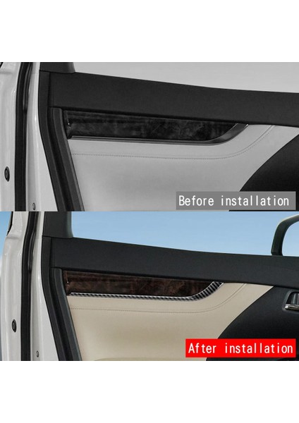 Toyota Alphard Vellfire 30 Serisi 2015-2022 Araba Iç Aksesuarlar Karbon Fiber (Yurt Dışından) indirimleri