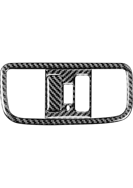 Honda Civic Için Fit 2006-2011 Karbon Fiber Okuma Lambası Panel Kapak Trim (Yurt Dışından)