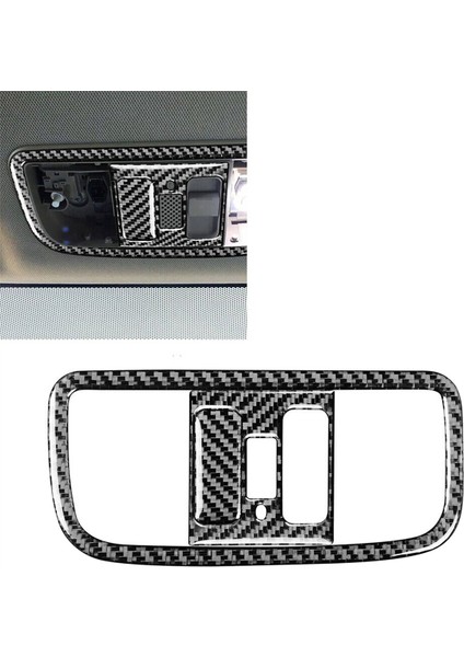 Honda Civic Için Fit 2006-2011 Karbon Fiber Okuma Lambası Panel Kapak Trim (Yurt Dışından) fiyatları