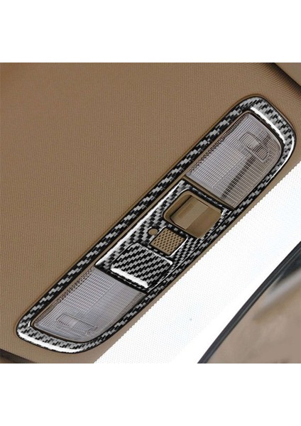 Honda Civic Için Fit 2006-2011 Karbon Fiber Okuma Lambası Panel Kapak Trim (Yurt Dışından) indirimleri