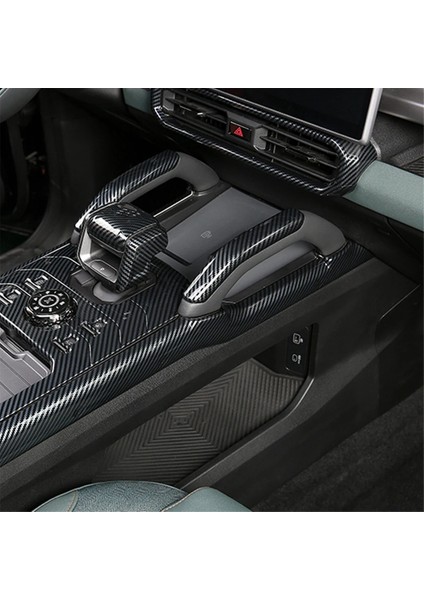 Merkez Konsol Dişli Yanları Kapak Trim Chery Jetour Traveler 2023 2024 Aksesuarlar Karbon Fiber (Yurt Dışından) fiyatları