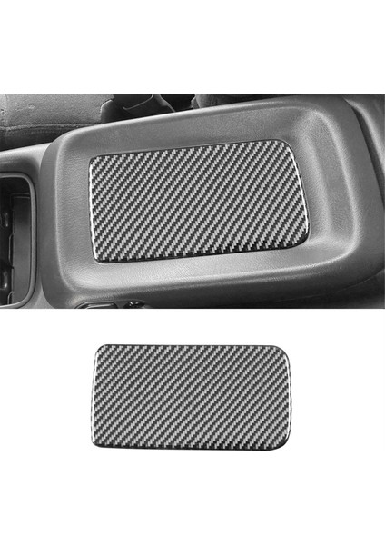 Chevy Silverado Için Karbon Fiber 1500 1999-2002 Merkez Konsol Kol Anuma Kutusu Kapak Trim Iç Aksesuarlar (Yurt Dışından) indirimleri