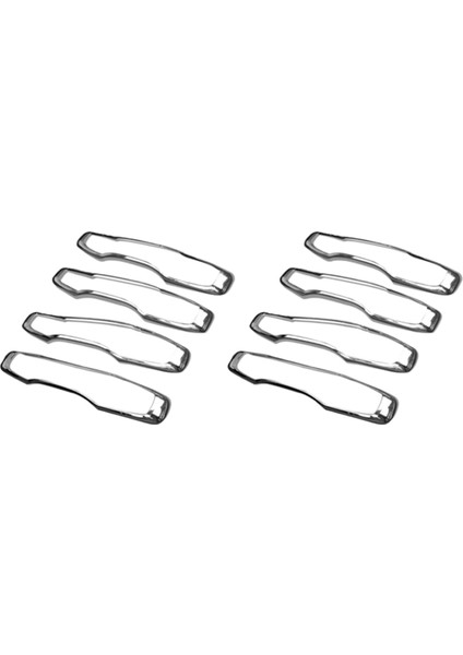 8pcs Araba Kapı Tutucu Trim Dekorasyonu Volvo XC60 XC90 S90 V90 2018 2019 2020 Krom Aksesuarları Için Uygundur (Yurt Dışından)