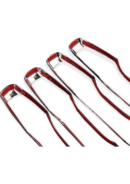 8pcs Araba Kapı Tutucu Trim Dekorasyonu Volvo XC60 XC90 S90 V90 2018 2019 2020 Krom Aksesuarları Için Uygundur (Yurt Dışından) indirimleri