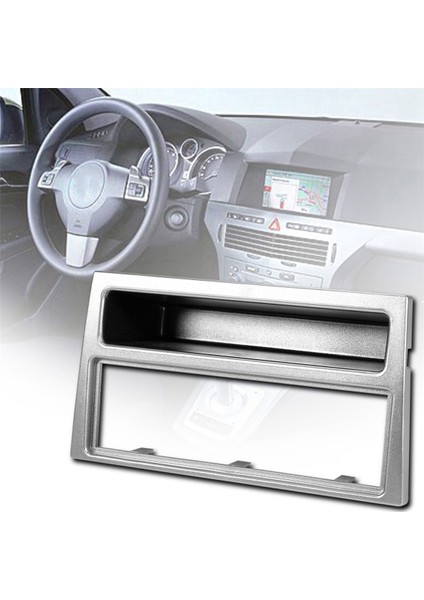 5x 1din Araba Stereo Radyo DVD Oyuncu Paneli Opel Agila Tigra Astra Corsa Signum Vectra Için Ses Trim Çerçevesi (Yurt Dışından) modelleri