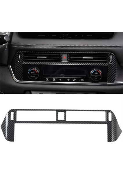 Nissan Rogue 2021 2022 2023 Merkezi Kontrol Hava Çıkış Havalandırma Kapak Çerçevesi Kapak Döşeme Aksesuarları (Abs Cabon Fiber) (Yurt Dışından) fiyatları
