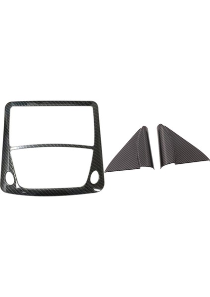 Araba Iç A-Fillar Hoparlör Boynuz Kapağı Araba Ön Okuma Anahtarı Işık Lamba Çerçeve Kapak Kaplama Etiketi (Yurt Dışından)