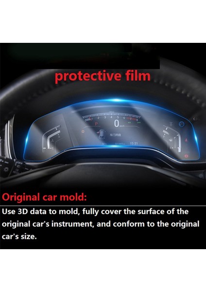 Honda Cr-V Crv Için 2set 2017-2021 Araba Gösterge Tablosu Çıkartma Ekranı Koruyucu Film Enstrüman Koruyucu Film Aksesuarları (Yurt Dışından) modelleri