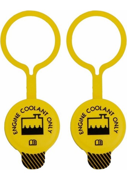 Jeep Wrangler Için 2x Radyatör Soğutucu Kurtarma Taşma Şişe Tank Kapağı 2005-2020 Dodge 55056382AA (Yurt Dışından)