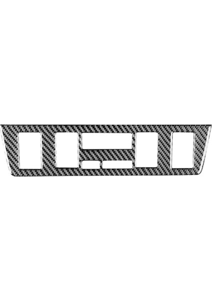 Bmw Için Karbon Fiber X5 E53 2000-2006 Merkez Kontrol Kurulumu Ayarlama Düğmesi Döşeme Iç Aksesuarlar (Yurt Dışından)